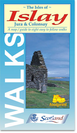 Footprint Map Isles of Islay, Jura & Colonsay
