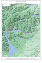 XT40 Map Long Distance Paths Great Trossachs Path