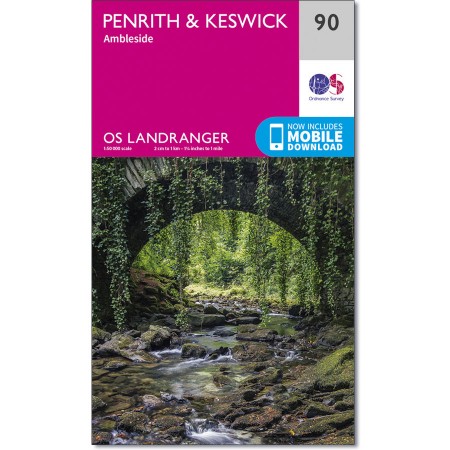 Landranger 090 Penrith & Keswick