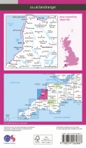 Landranger 190 Bude & Clovelly, Boscastle & Holsworthy
