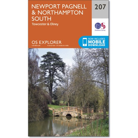 Explorer 207 Newport Pagnell & Northampton South