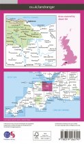 Landranger 181 Minehead, Brendon Hills, Dulverton & Tiverton