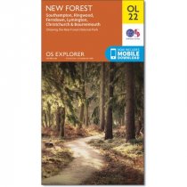 Explorer OL 22 New Forest, Southampton, Ringwood