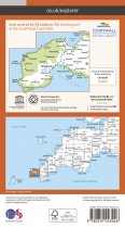 Explorer 102 Land's End, Penzance & St Ives