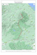 XT40 National Trail Map Pennine Way North