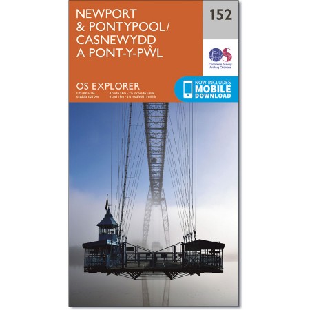 Explorer 152 Newport & Pontypool/Casnewydd