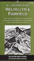 Helvellyn & Fairfield Hillwalkers Map & Guide