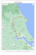 XT40 National Trail Map Yorkshire Wolds Way