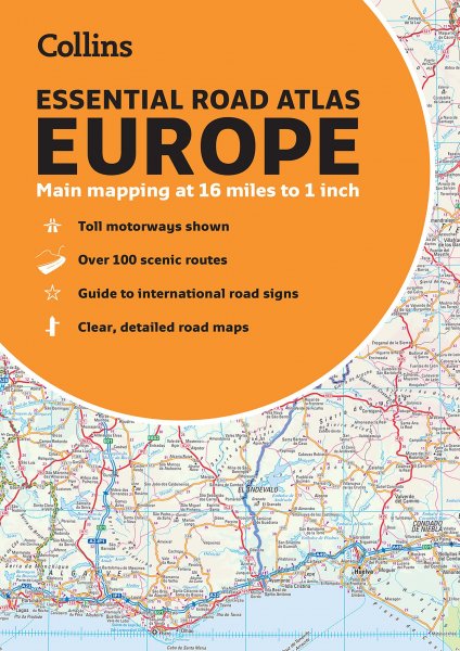 Europe Essential Road Atlas A4
