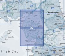 Lake District & Cumbria Cycle Map 22 (Aug)