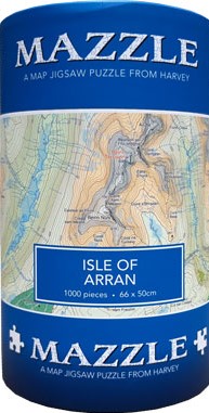 Mazzle Map Jigsaw Isle of Arran