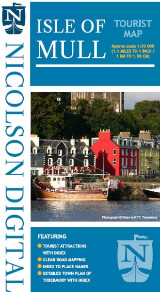 Mull Tourist Map