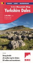 British Mountains Map Yorkshire Dales