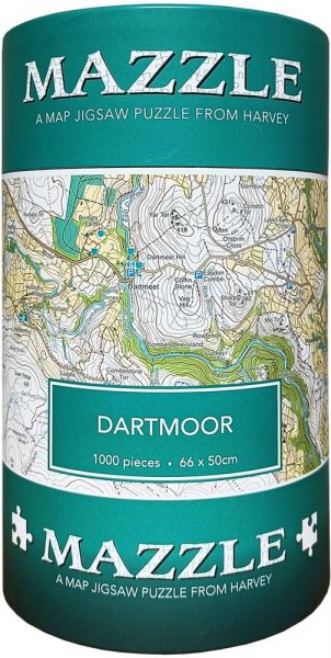 Mazzle Map Jigsaw Dartmoor