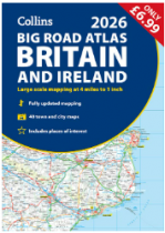 Britain & Ireland Big Road Atlas 2026/27 A3 Value