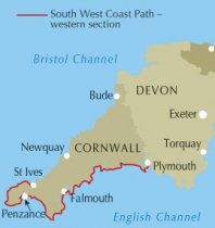 Walking the South West Coast Path Vol 2 Map Booklet: St Ives to Plymouth