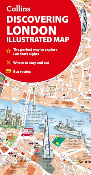 Discovering London Illustrated Map