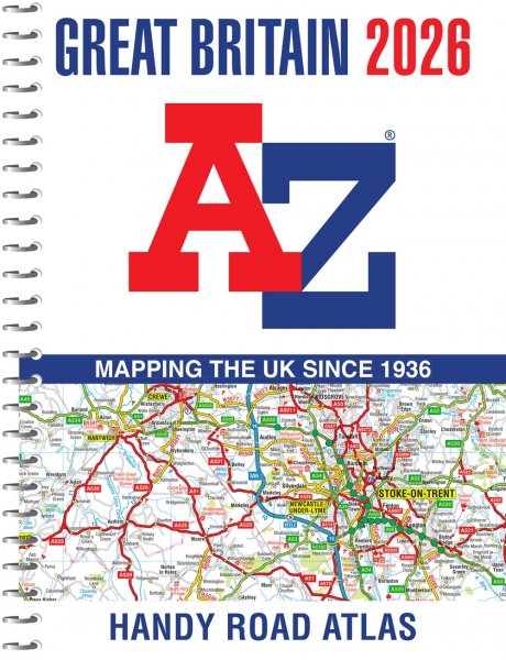 Great Britain Handy Road Atlas 2026 A5 Spiral