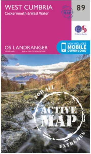 Landranger Active 89 West Cumbria