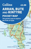 Arran, Bute & Kintyre Pocket Map