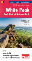 British Mountains Map White Peak