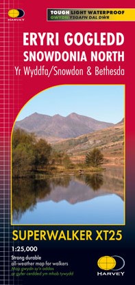 XT25 Superwalker Map Snowdonia North/Eryri Gogledd