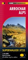 XT25 Superwalker Map Arrochar Alps