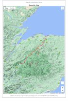 XT40 Map Long Distance Paths Speyside Way