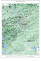 XT40 National Trail Map Route Rob Roy Way