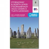 Landranger 008 Stornoway & North Lewis