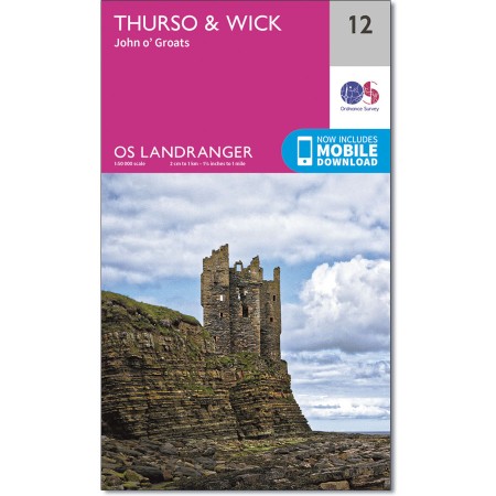Landranger 012 Thurso & Wick