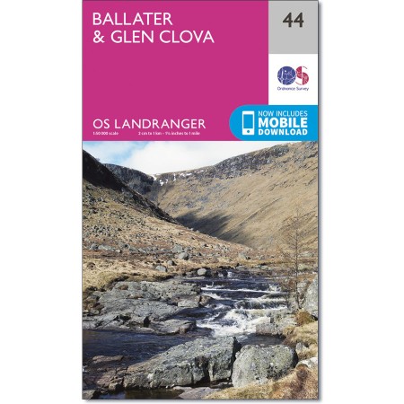 Landranger 044 Ballater & Glen Clova
