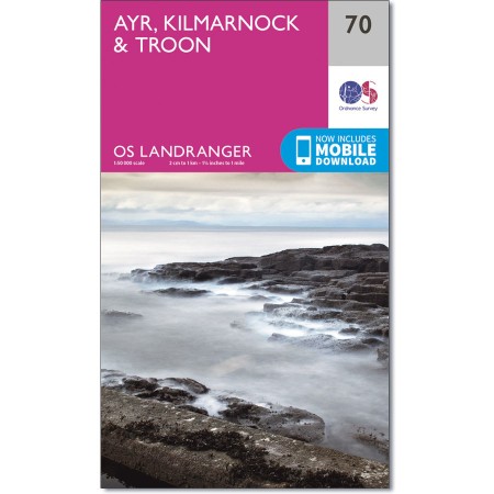Landranger 070 Ayr, Kilmarnock & Troon