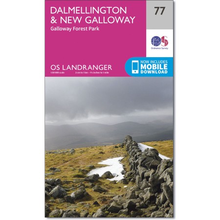 Landranger 077 Dalmellington & New Galloway